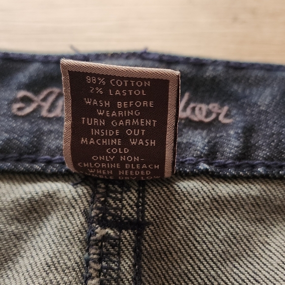 Ann Taylor Dark Wash Blue Denim Pencil Midi Skirt Women's Size 10 - Picture 5 of 7